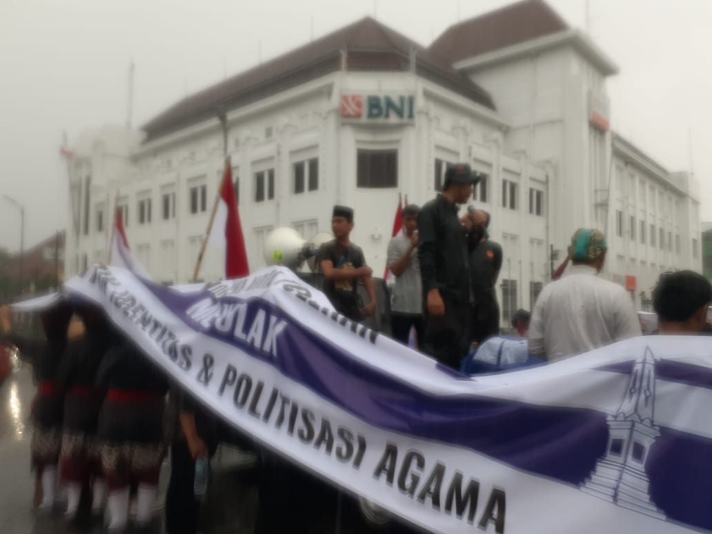 Gelar Aksi Damai, Warga Jogja Tolak Politik Identitas