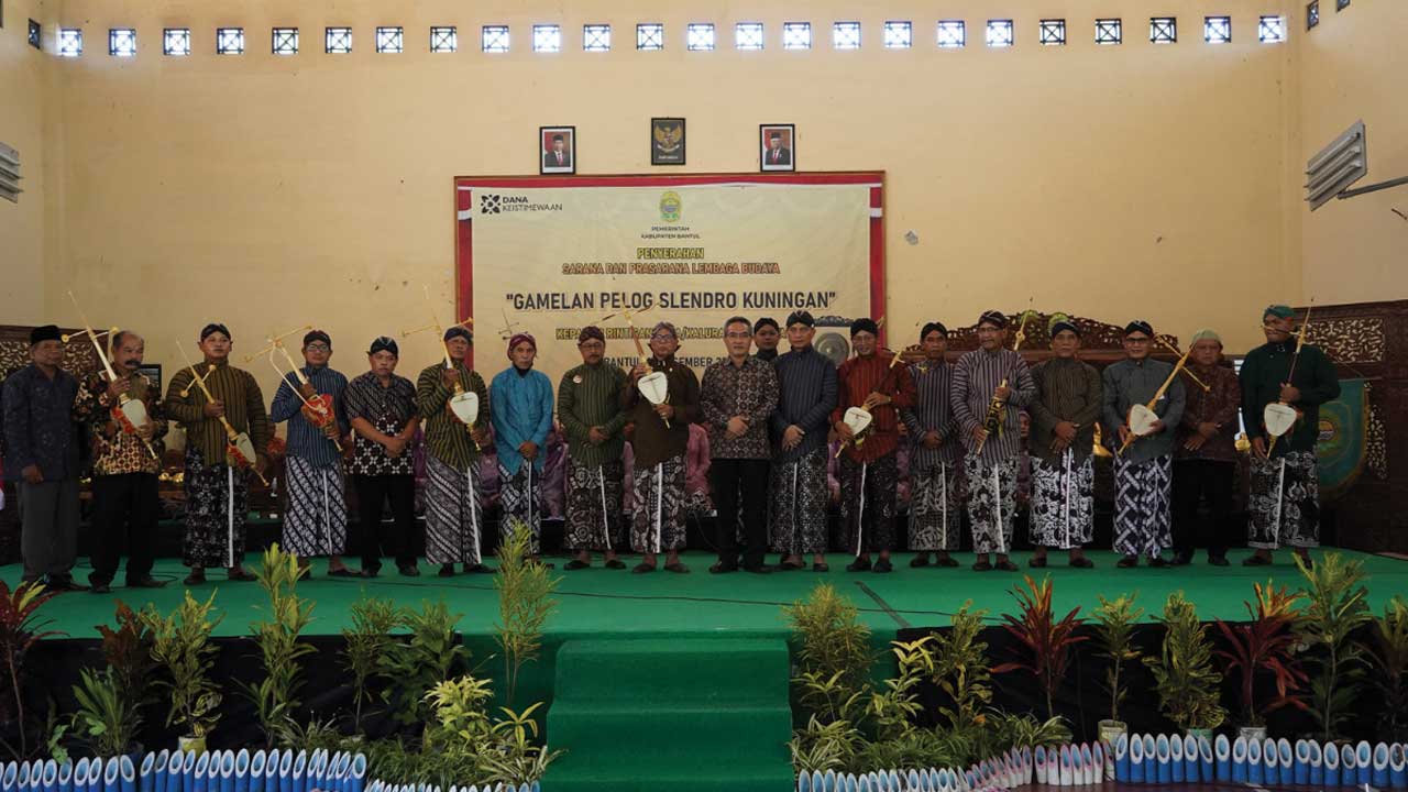 9 Desa Rintisan Budaya Dapat Bantuan Gamelan