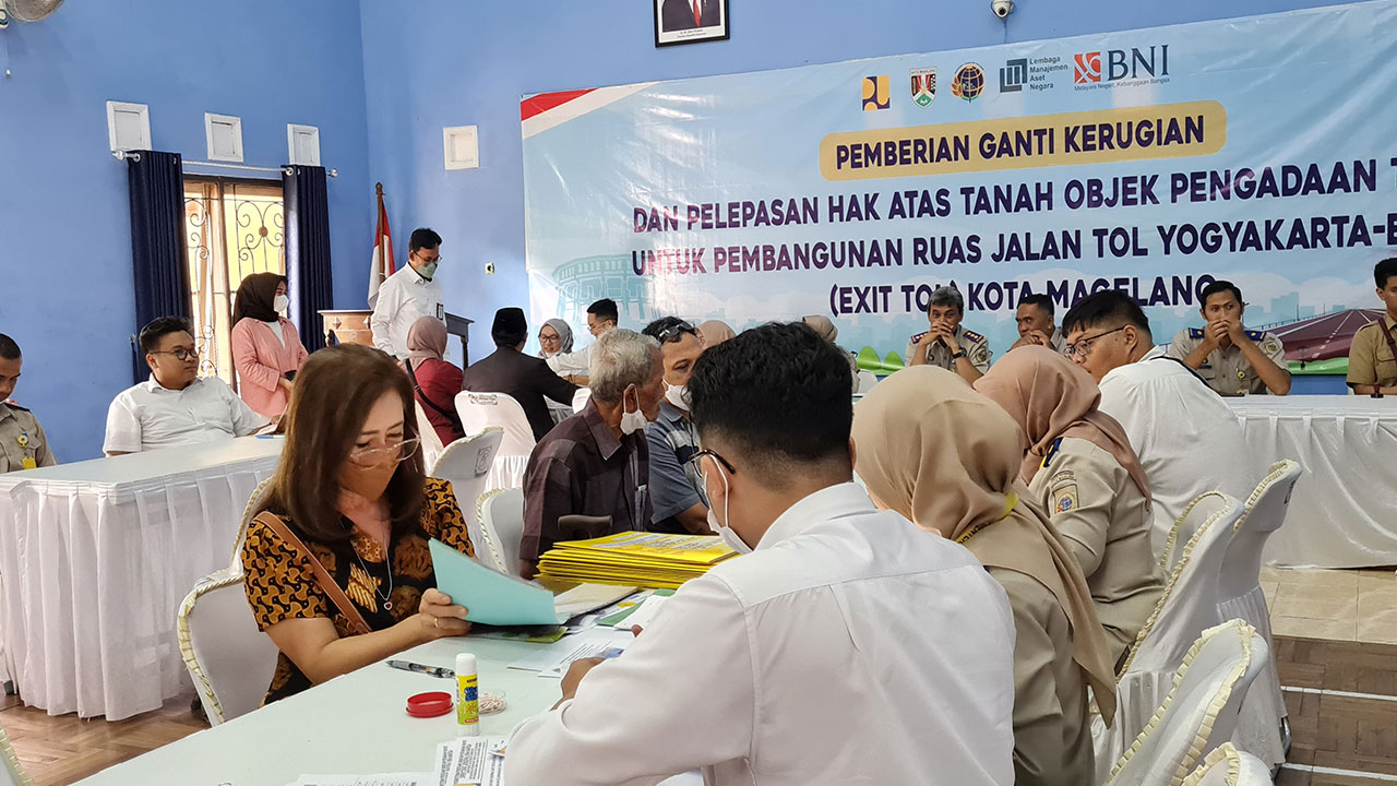 Empat Puluh Empat Bidang Dibayar Rp 44,3 Miliar