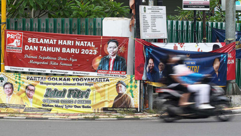 Alat Peraga Kampanye Menjamur di Kota Jogja