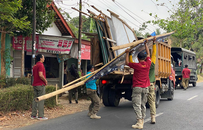 Satpol PP Purworejo Copoti APS Tak Berizin