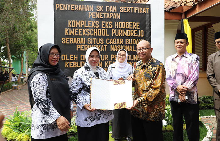 Kompleks Eks HKS Purworejo di SMA N 7 Purworejo, Bekas Sekolah Si Jalak Harupat Jadi Cagar Budaya Nasional