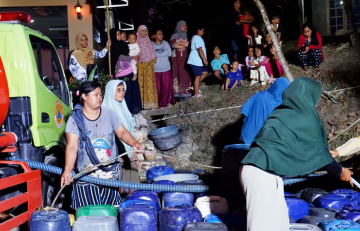 Status Siaga Kekeringan Berakhir, Tapi Droping Air Bersih Tetap Lanjut