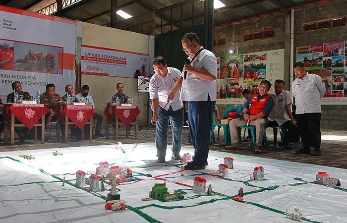 Latih Kemampuan Taktis Personel Sesuai SOP, Hadapi Pemilu 2024, PMI DIJ Gelar TFG