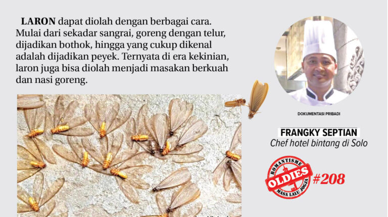 Laron Bisa Diolah Jadi Masakan Kekinian…