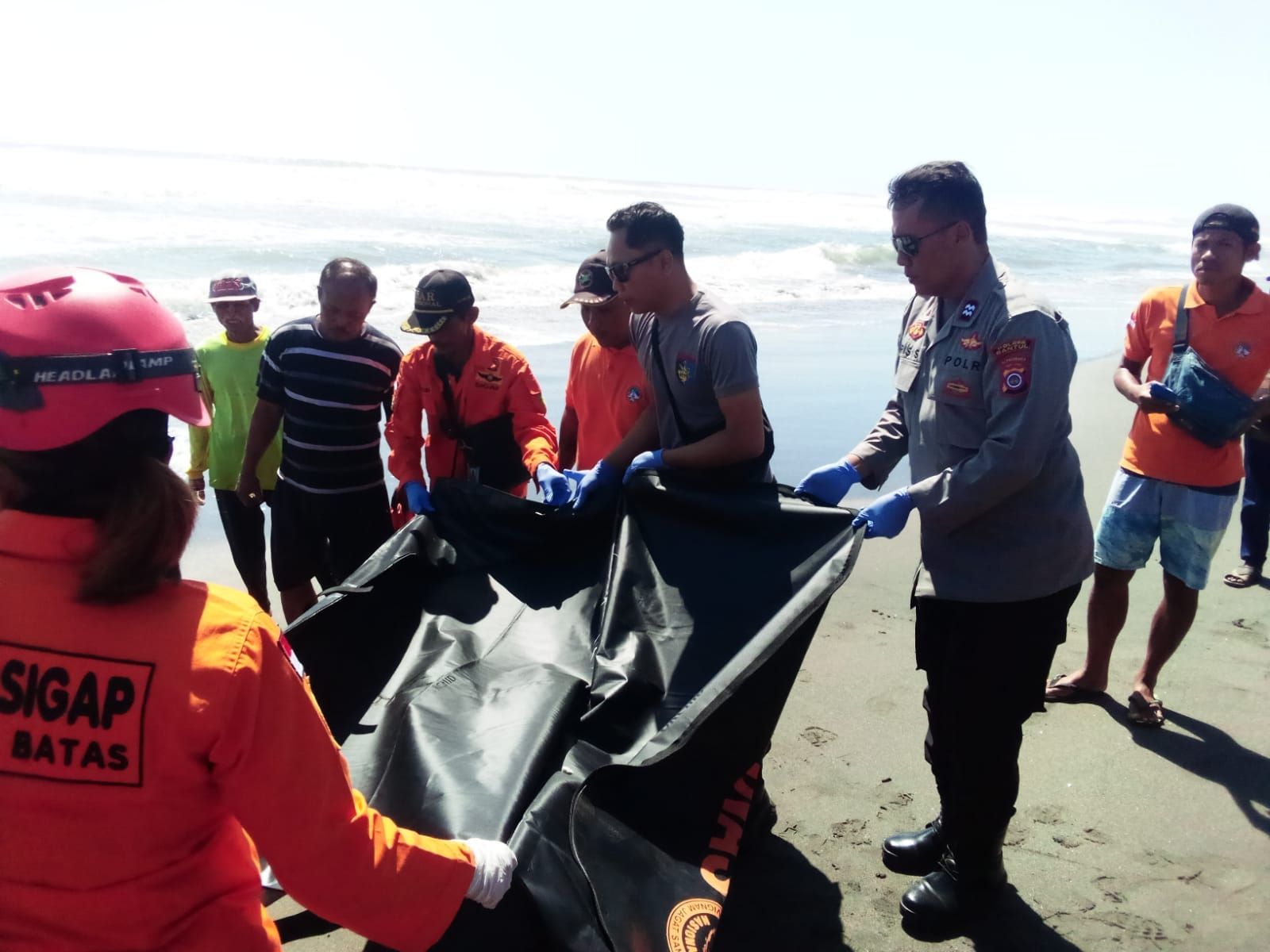 Evakuasi Korban Laka Laut Parangtritis Bantul Ditemukan Usai Empat Hari Terseret Ombak