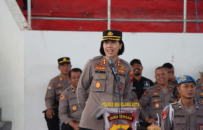 Lebih Dekat dengan AKBP Yolanda Evalyn Sebayang, Polwan Pertama Duduki Jabatan Polres Magelang Kota