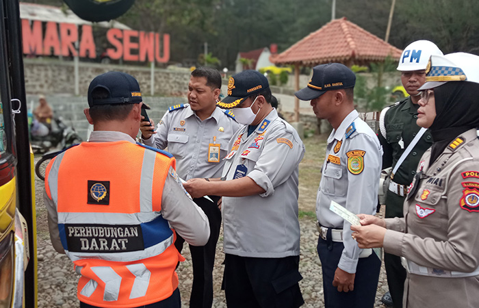 Ramp Check, 29 Bus Pariwisata Ditindak