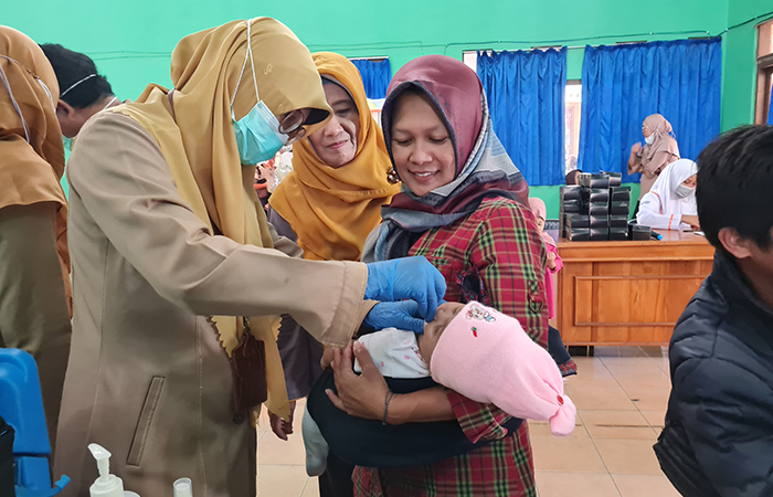 Rumah dan Sekolah Akan Di-sweeping Nakes, Vaksinasi Sub-PIN Polio di Kota Magelang Capai 75,5 Persen